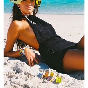 BAMBA SWIM backless knit dress